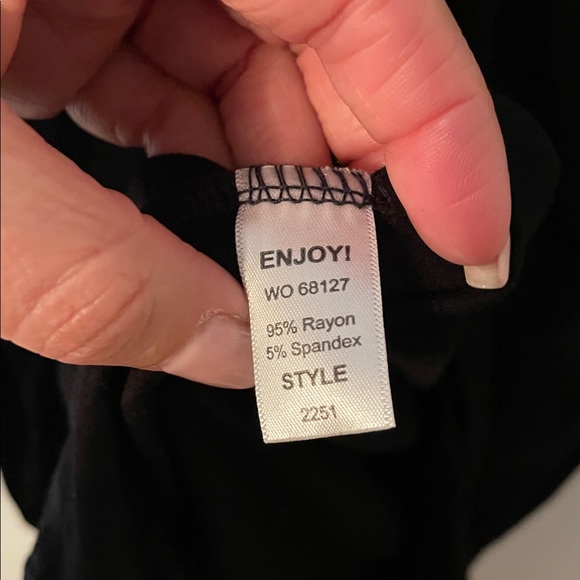 Michael Stars Womens OS Black Cardigan‎ Half Sleeve Rayon Everyday Classic - Picture 3 of 8